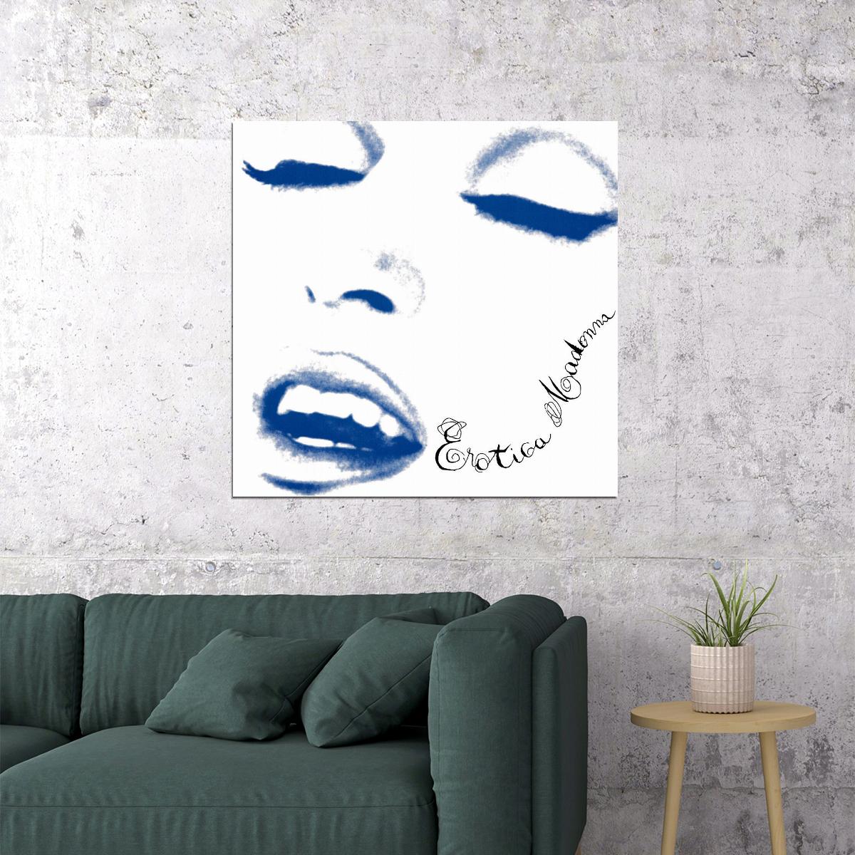 Madonna Music Poster Pop 90s 80s Icon Wall Print - xonomax