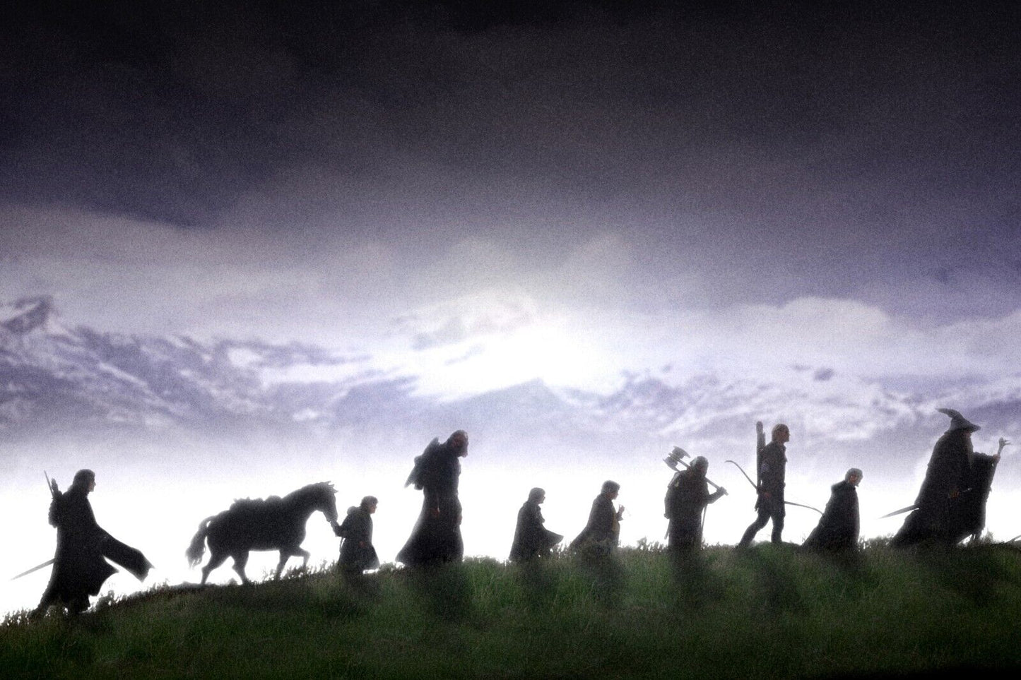 The Lord Of The Rings Movie Poster Iconic Fantasy Epic Art Print - xonomax