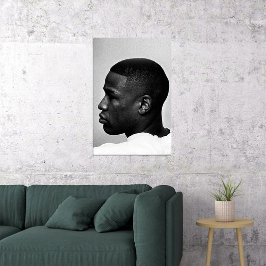 Floyd Mayweather Boxing Poster Undefeated Champion Wall Art Motivational Sports Print - xonomax