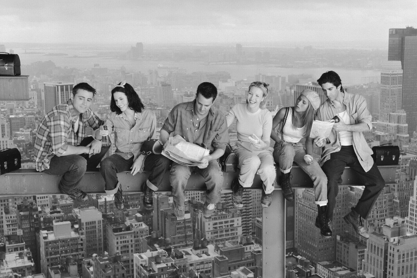 Friends Tv Series Poster Comedy Show Wall Art Classic 00s 90s Sitcom Print - xonomax