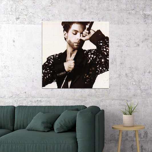Prince Music Poster Pop Rock Icon 1980s Wall Print - xonomax