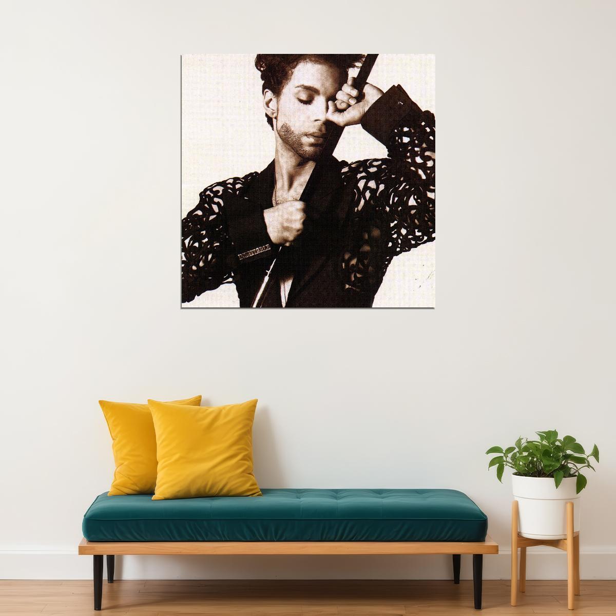 Prince Music Poster Pop Rock Icon 1980s Wall Print