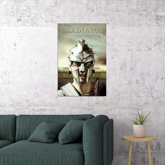 Gladiator Movie Poster Historical Drama Film Wall Art Epic Action Print - xonomax