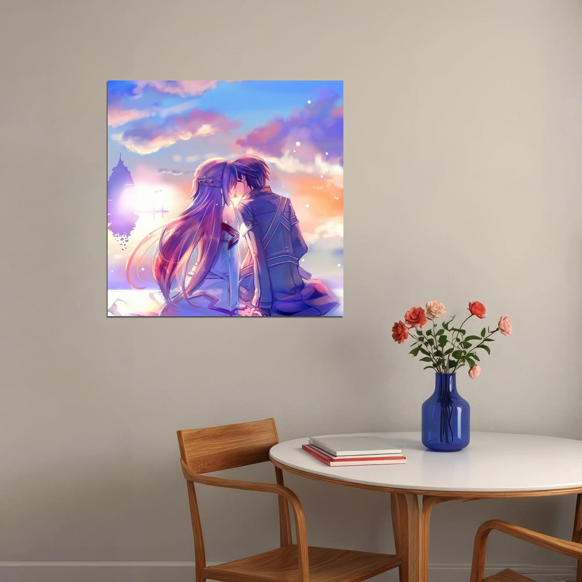 Sword Art Online Anime Poster Iconic Fantasy Adventure Wall Art