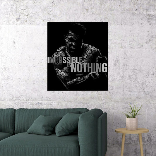 Muhammad Ali Quotes Motivational Sports Print Wall Art - xonomax
