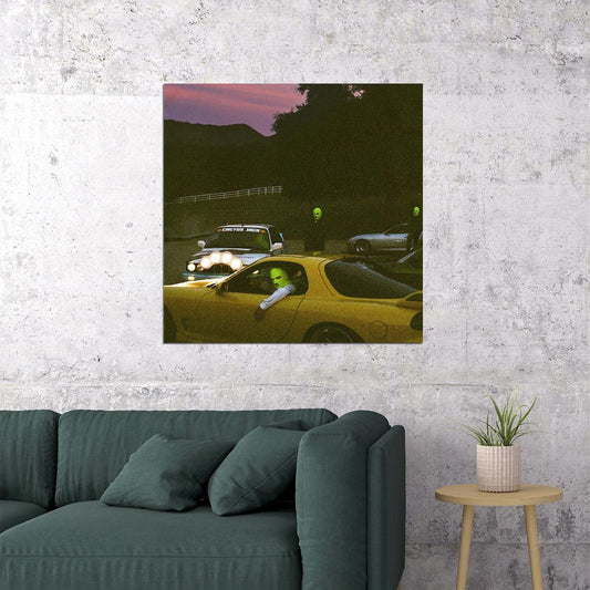 Travis Scott Poster Iconic Rap Music Artist Wall Art Hip Hop Legend Urban Culture Print - xonomax