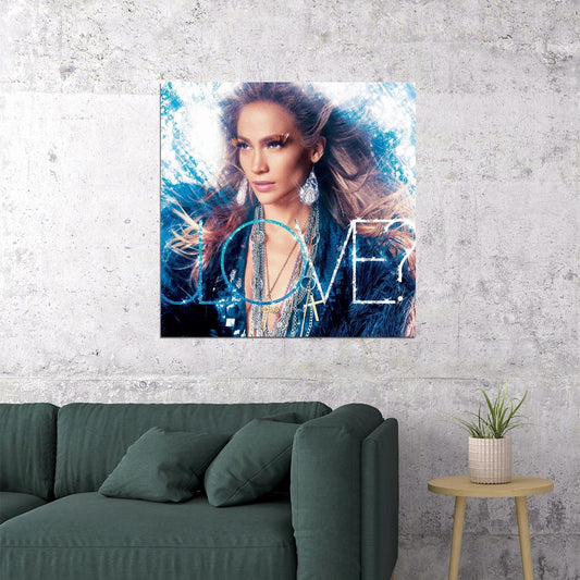 Jennifer Lopez J.lo Love Album Cover Music Poster Pop Wall Art - xonomax