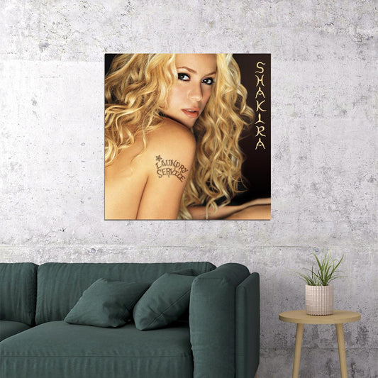 Shakira Album Cover Art Pop Music Poster 2000s 00s Print - xonomax