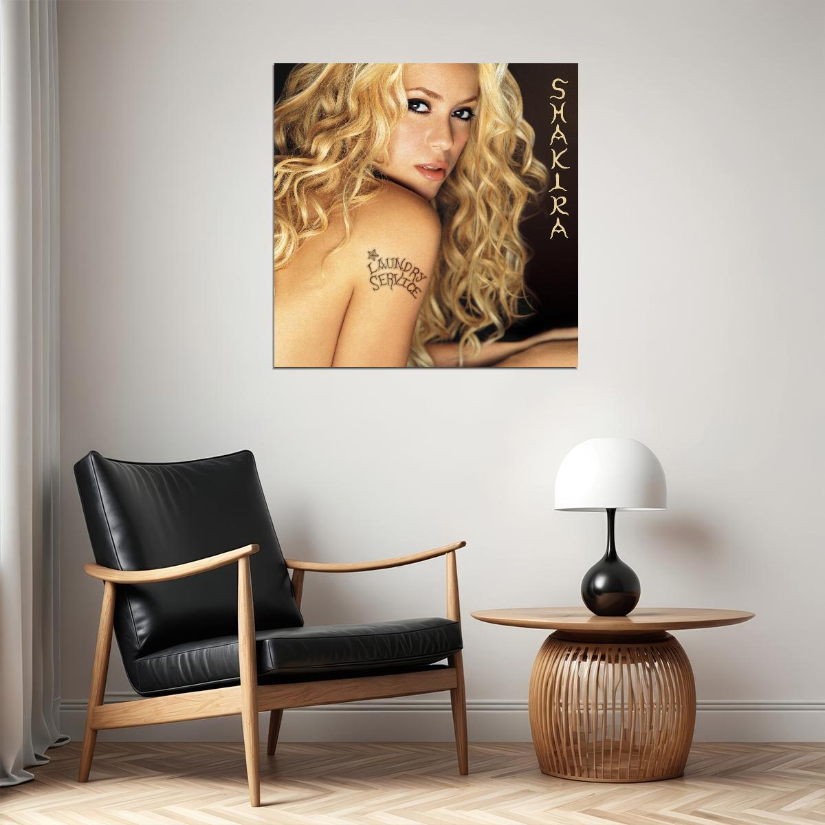 Shakira Album Cover Art Pop Music Poster 2000s 00s Print - xonomax
