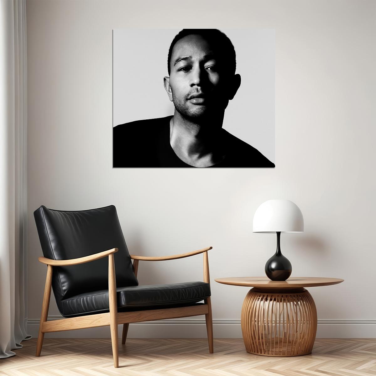 John Legend Music Poster R&b Singer Wall Art
