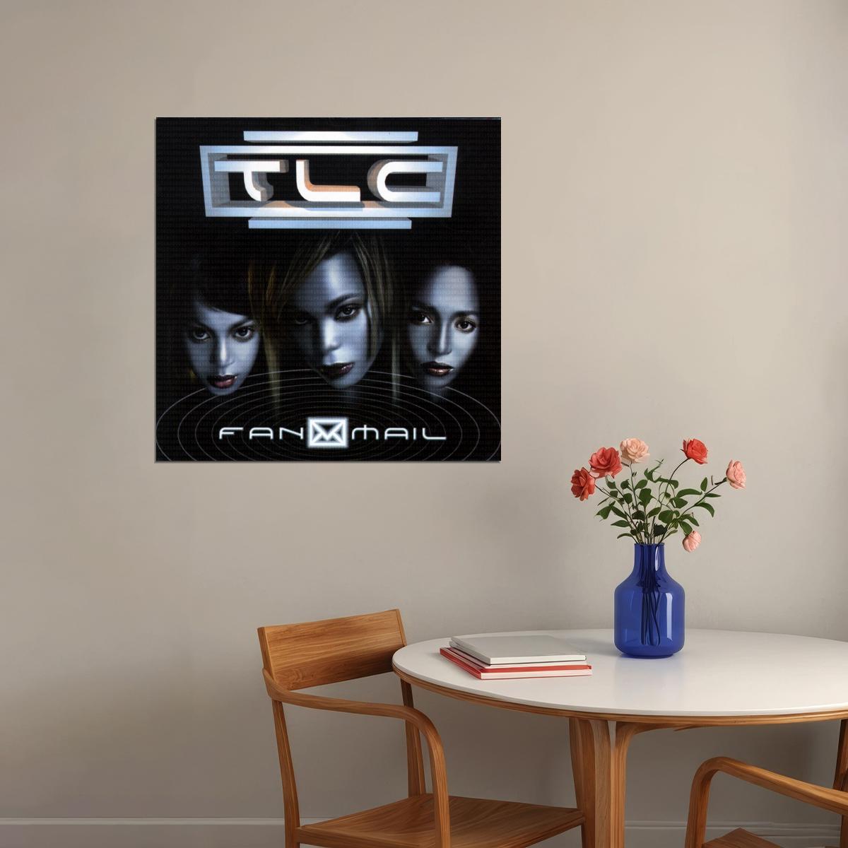 Tlc Fanmail Album Cover Art Music Poster Iconic R&b Group Print