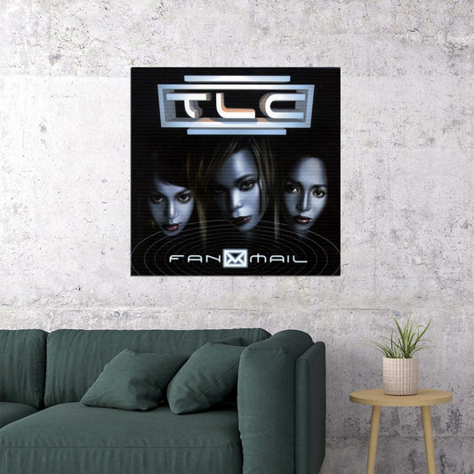 Tlc Fanmail Album Cover Art Music Poster Iconic R&b Group Print - xonomax
