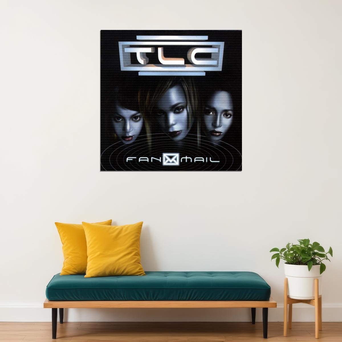 Tlc Fanmail Album Cover Art Music Poster Iconic R&b Group Print