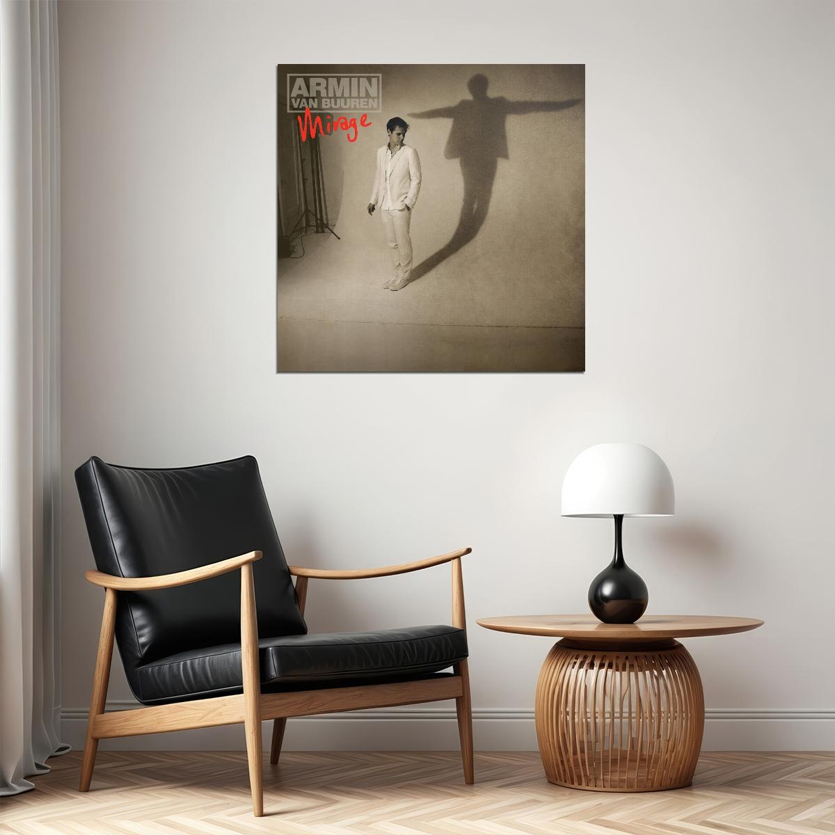 Armin Van Buuren Mirage Album Cover Art Electronic Music Poster Dj Producer Music Print