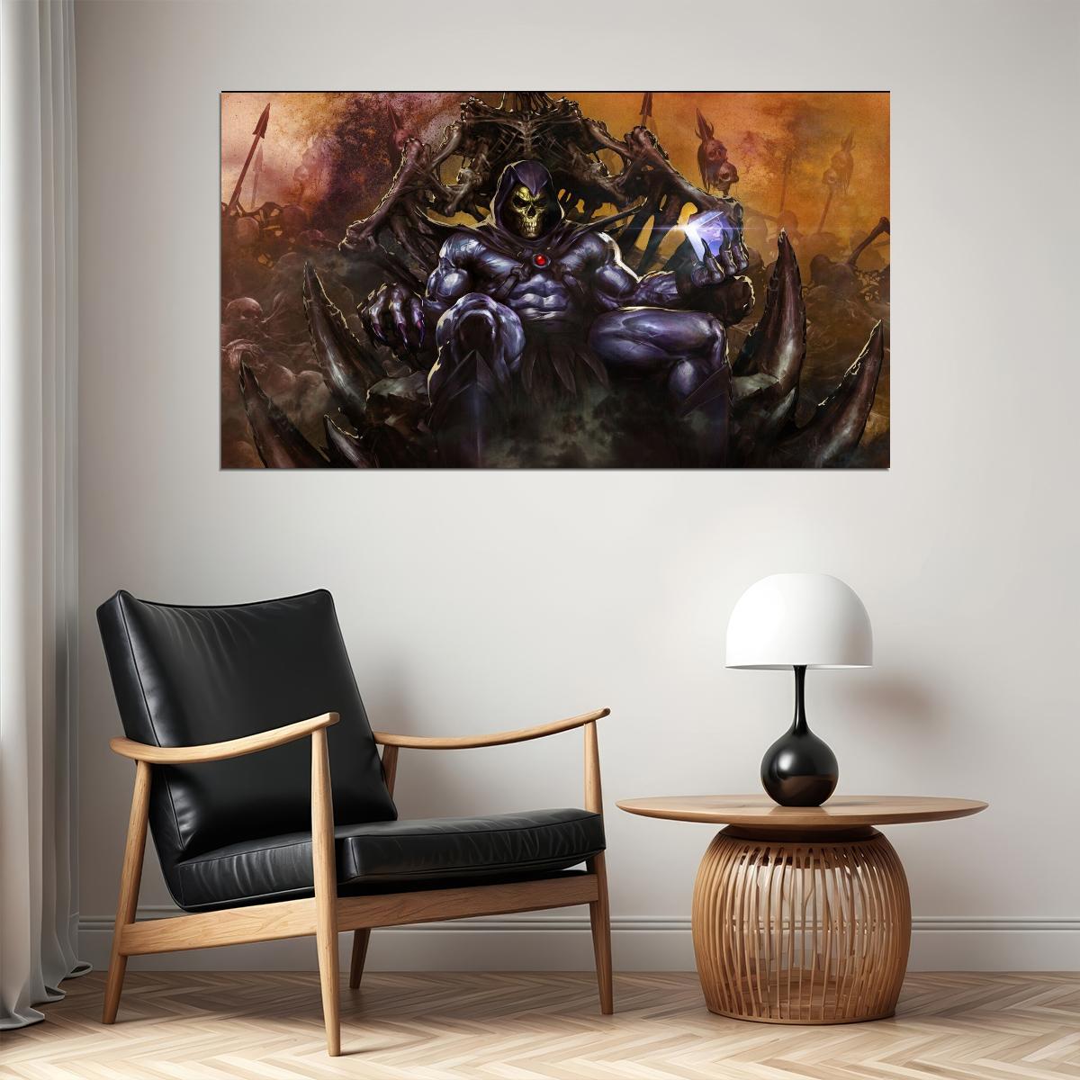 He-man Poster Masters Of The Universe Wall Art Classic Cartoon Print