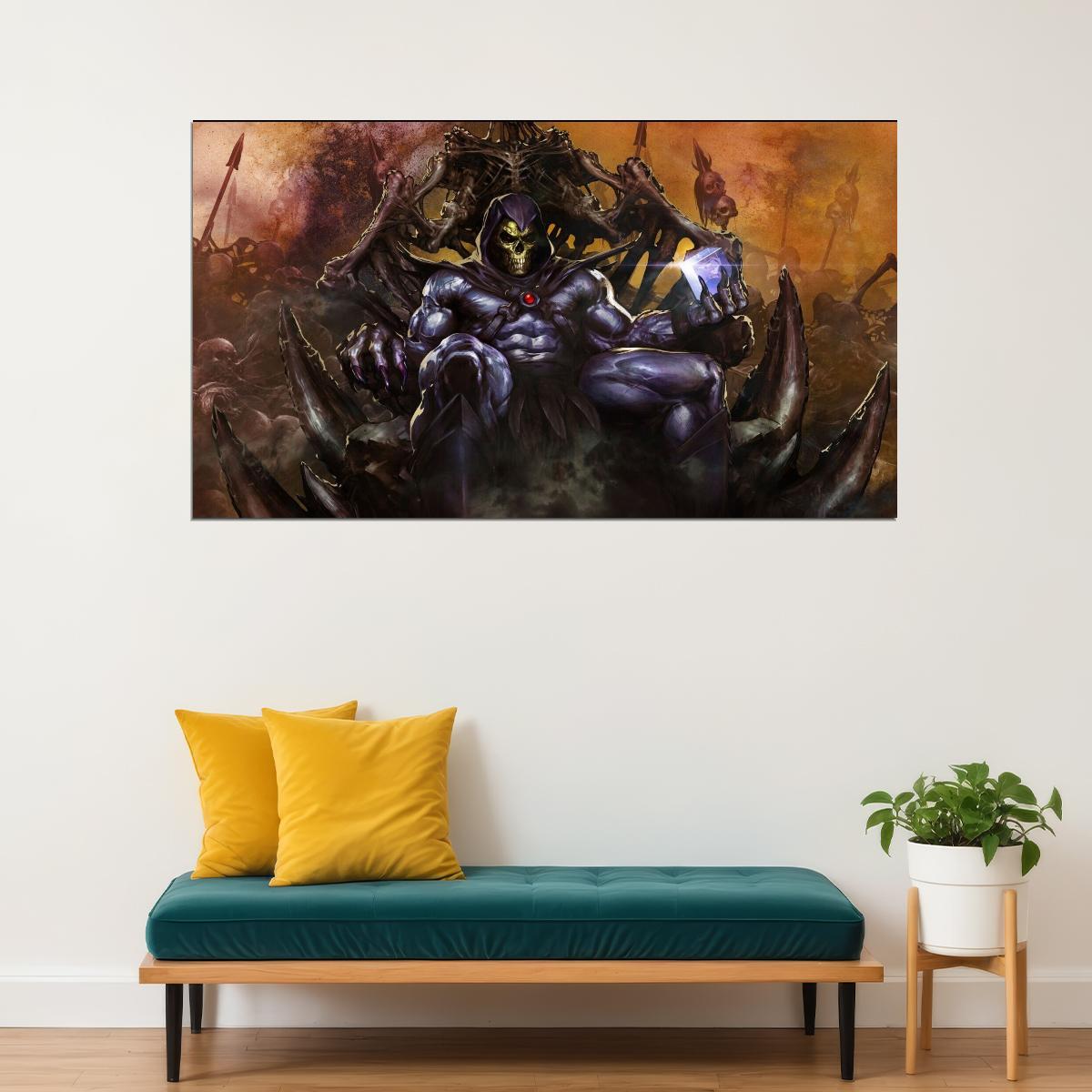 He-man Poster Masters Of The Universe Wall Art Classic Cartoon Print