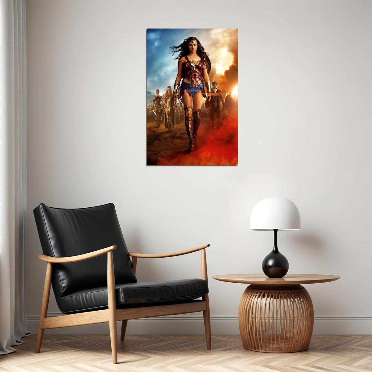 Wonder Woman Superhero Movie Poster