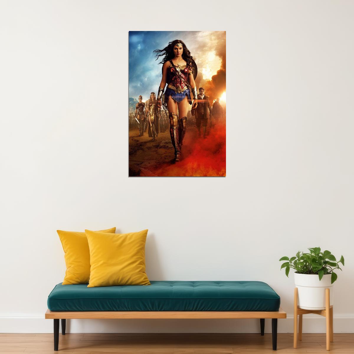 Wonder Woman Superhero Movie Poster
