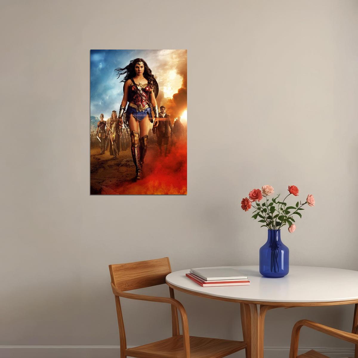 Wonder Woman Superhero Movie Poster