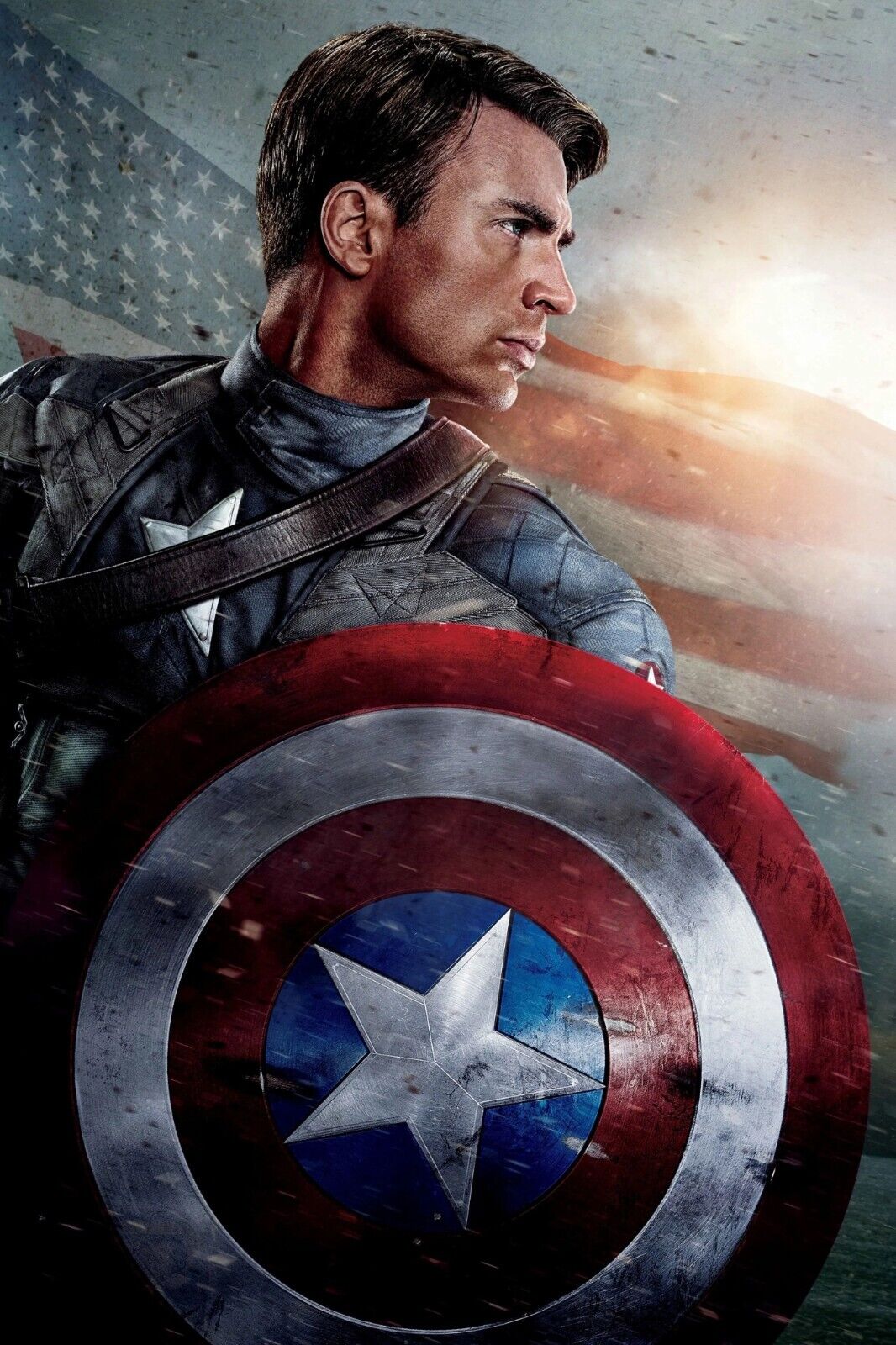 Captian shops America poster