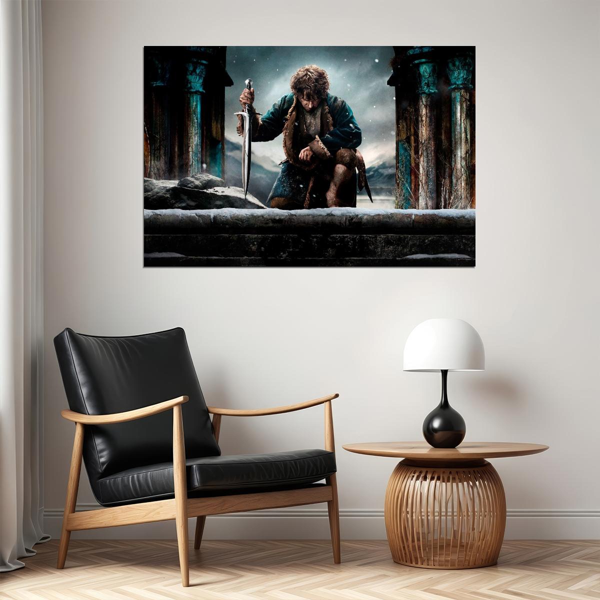 The Hobbit Movie Poster 2012 Iconic Fantasy Adventure Art Print - xonomax