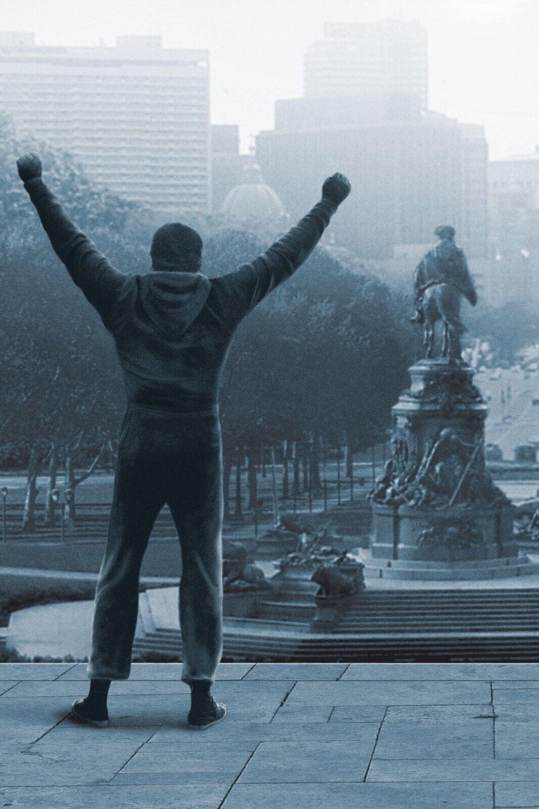 Rocky Balboa Movie Poster Iconic Boxing Film Wall Art