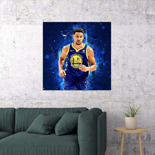 Klay Thompson Poster Nba Basketball Player Wall Art Motivational Sports Print - xonomax
