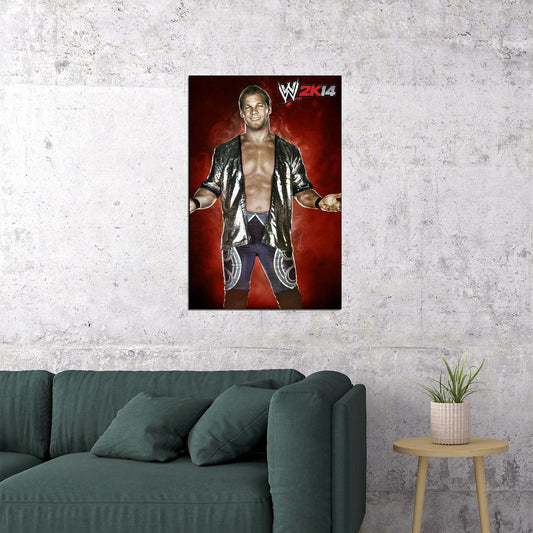 Chris Jericho Poster Professional Wrestler Wall Art Wwe Superstar Print - xonomax