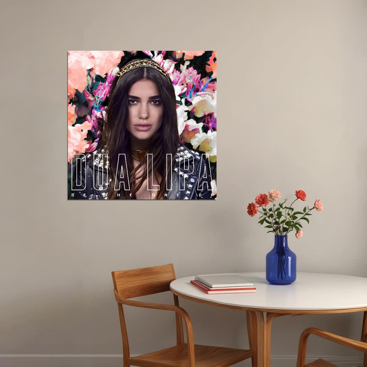 Dua Lipa Poster Pop Music Wall Art Singer-songwriter Print - xonomax
