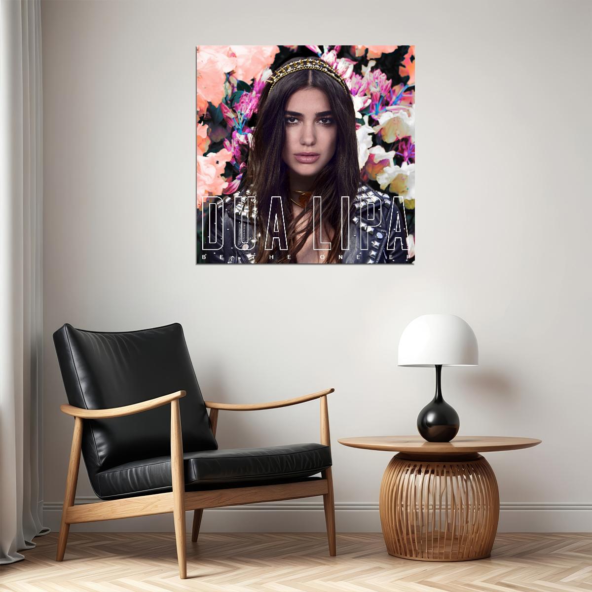 Dua Lipa Poster Pop Music Wall Art Singer-songwriter Print - xonomax