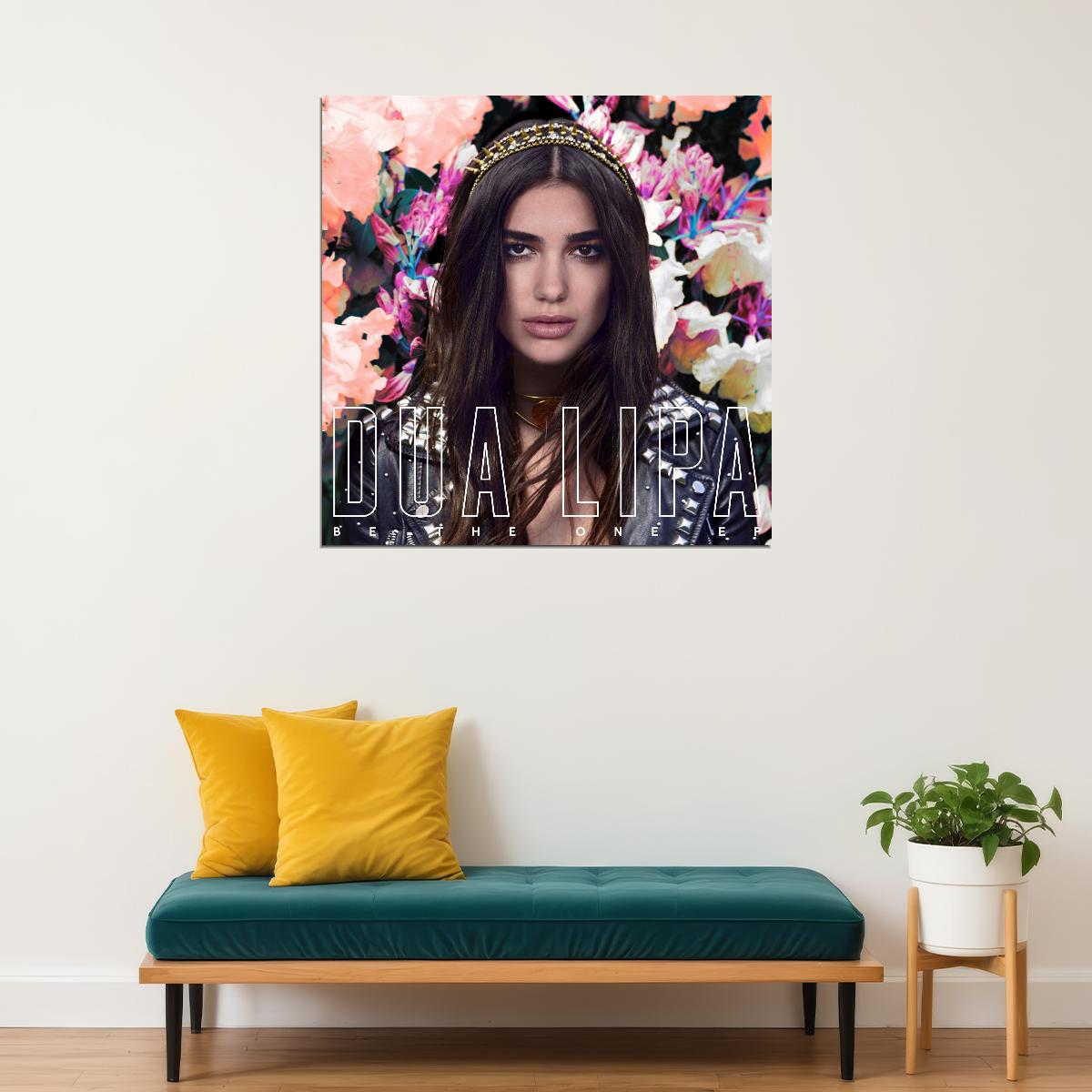 Dua Lipa Poster Pop Music Wall Art Singer-songwriter Print