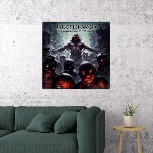 Disturbed The Lost Children Album Cover Art Rock Music Poster Heavy Metal Band Music Print - xonomax