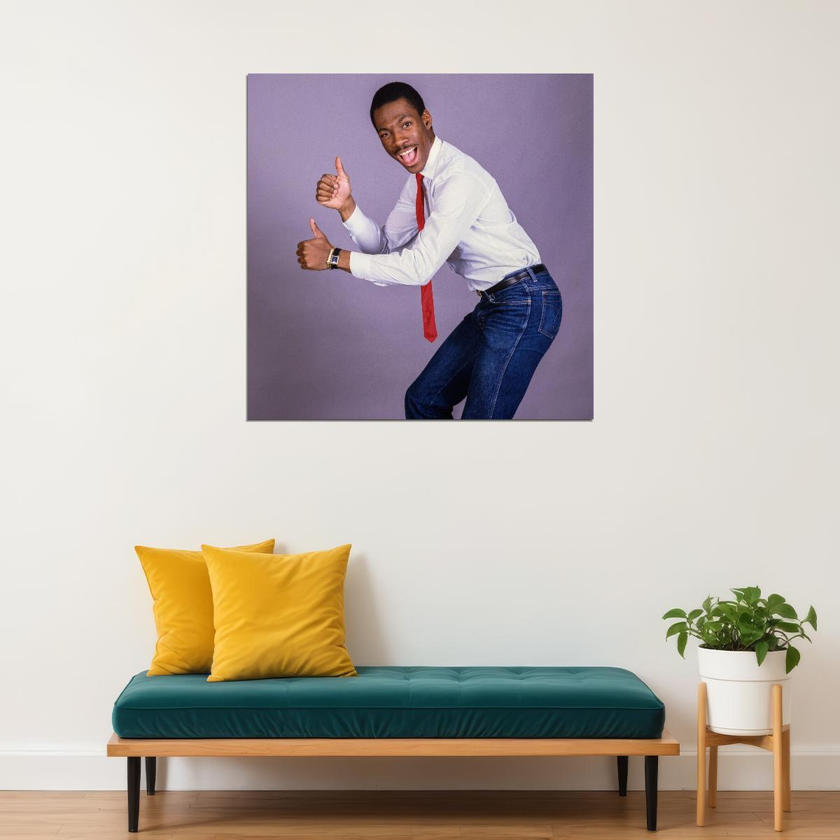 Eddie Murphy Poster Comedian Actor Wall Art Hollywood Star Print - xonomax
