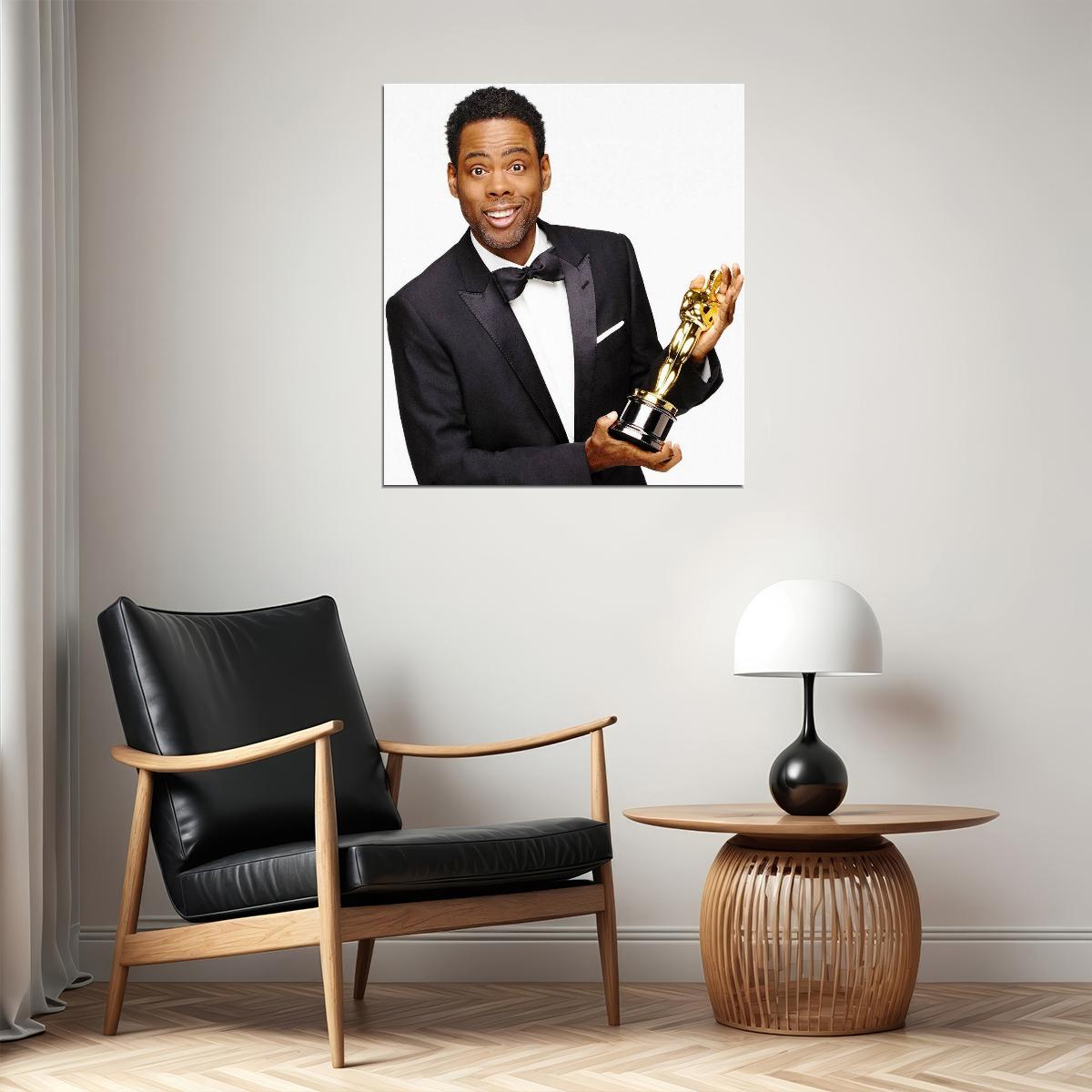 Chris Rock Poster Comedian Wall Art Stand-up Comedy Print