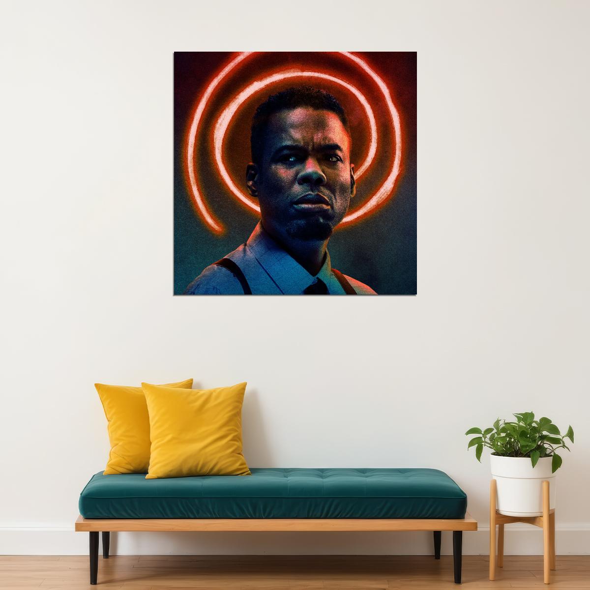 Chris Rock Poster Comedian Wall Art Stand-up Comedy Print