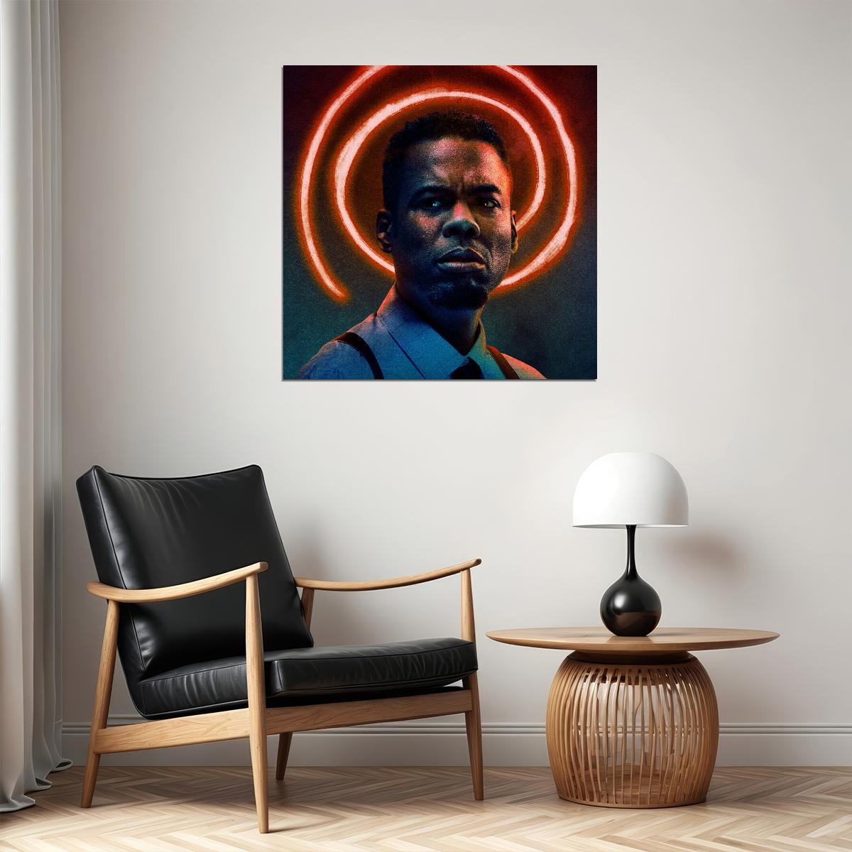 Chris Rock Poster Comedian Wall Art Stand-up Comedy Print