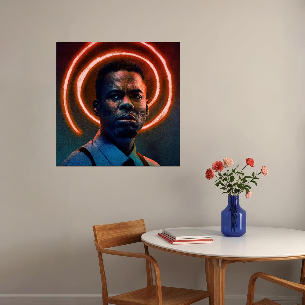 Chris Rock Poster Comedian Wall Art Stand-up Comedy Print