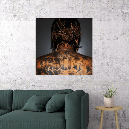 Wiz Khalifa Album Cover Art Rapper Music Poster - xonomax
