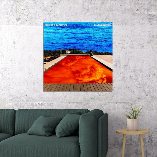 Red Hot Chili Peppers Californication Album Cover Art Rock Music Poster Band Wall Print - xonomax