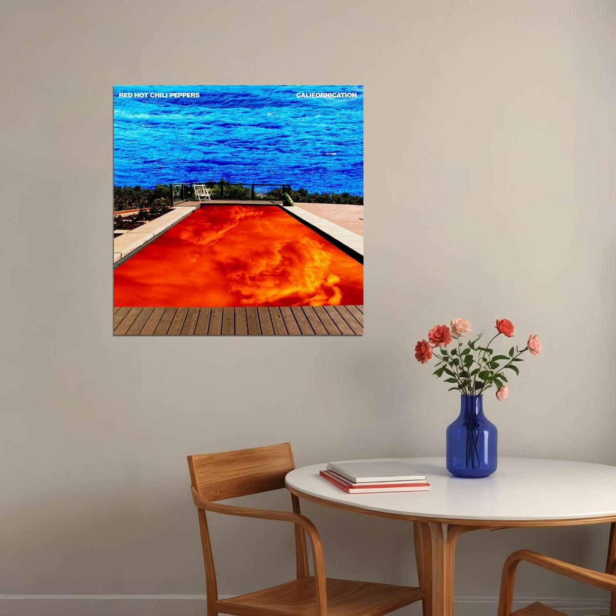 Red Hot Chili Peppers Californication Album Cover Art Rock Music Poster Band Wall Print