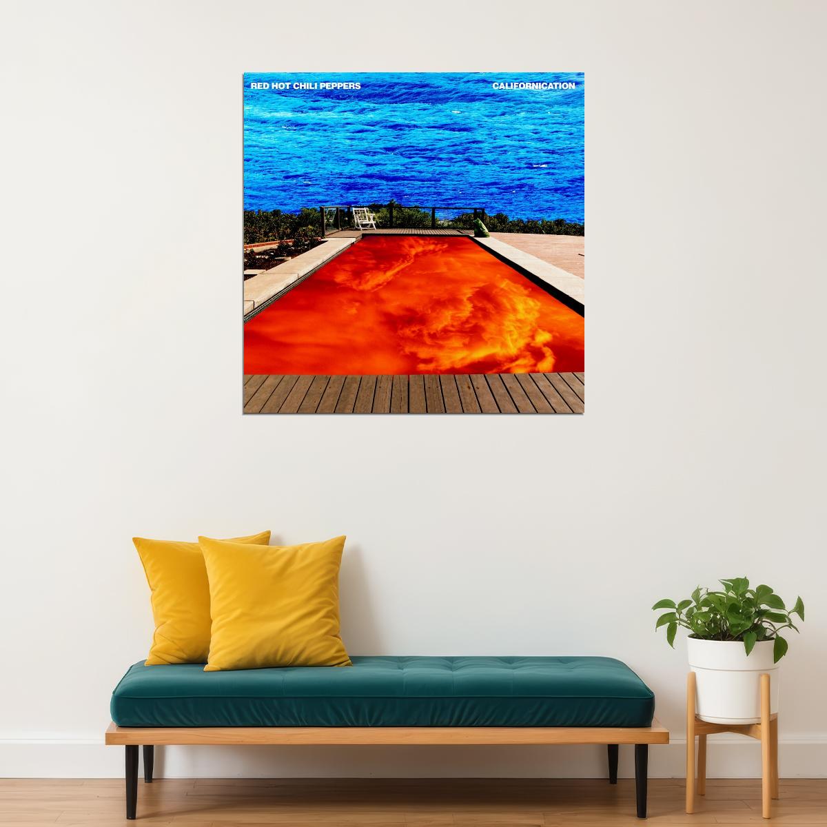 Red Hot Chili Peppers Californication Album Cover Art Rock Music Poster Band Wall Print