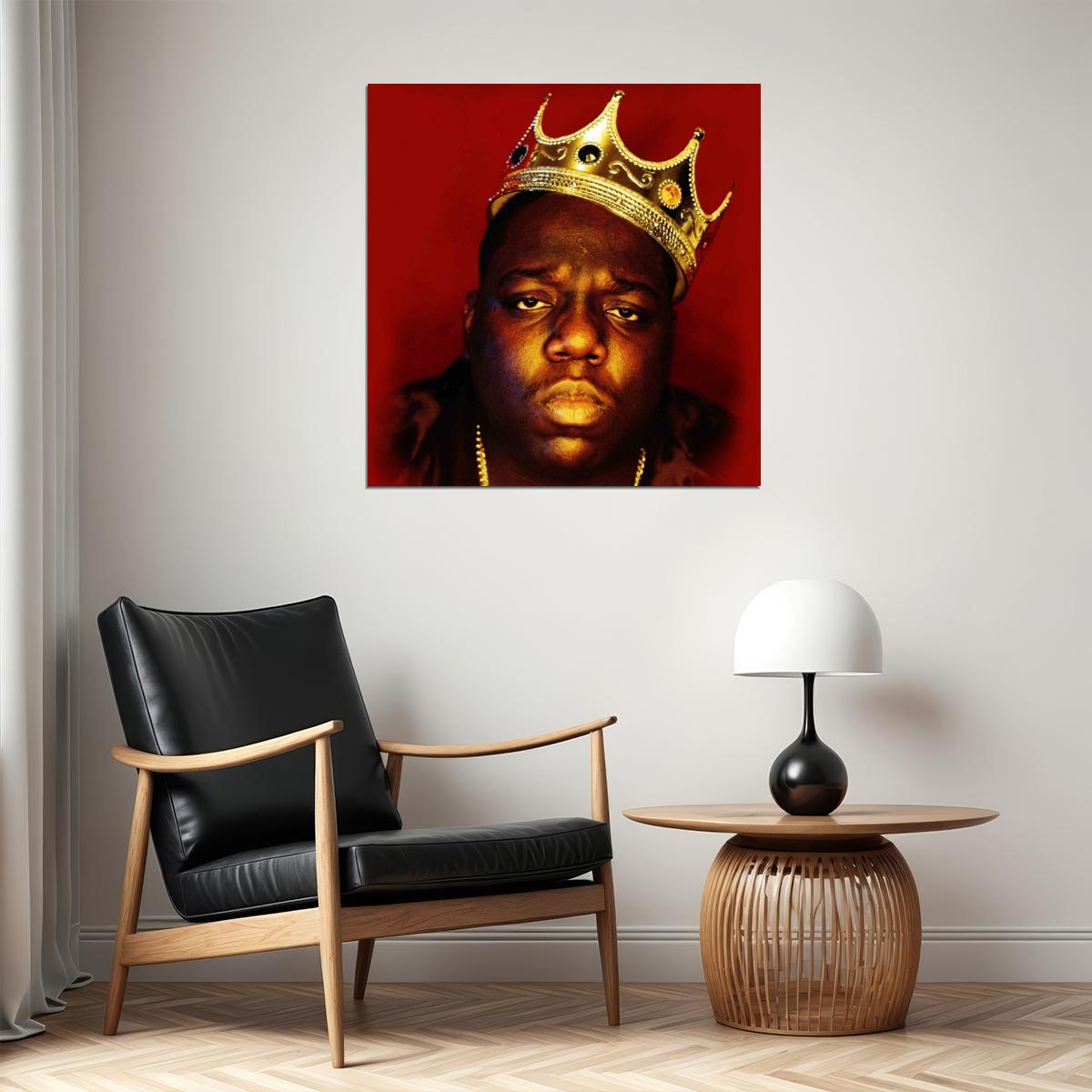 The Notorious B.i.g. Album Cover Art Rap Music Poster Iconic Hip Hop Artist Print