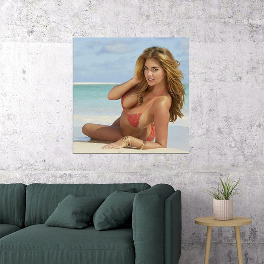 Kate Upton Sexy Model Poster Celebrity Wall Art - xonomax
