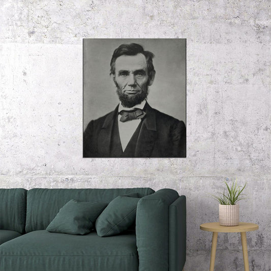 Abraham Lincoln Poster 16th U.s. President Wall Art Historical Figure Print - xonomax