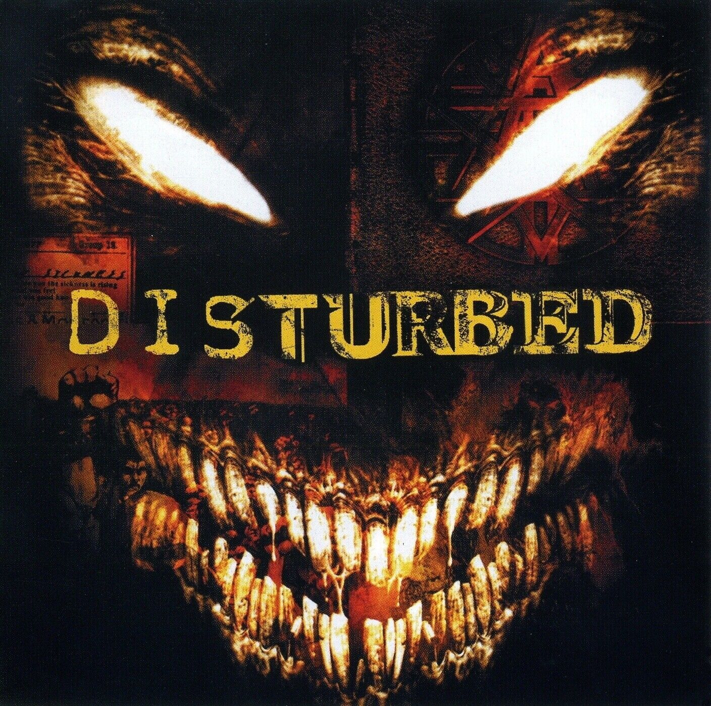 Disturbed Band Poster Rock Music Wall Art Heavy Metal Music Print - xonomax