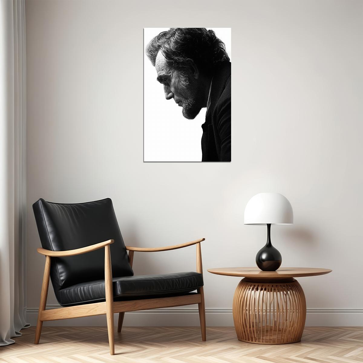 Abraham Lincoln Poster 16th U.s. President Wall Art Historical Figure Print
