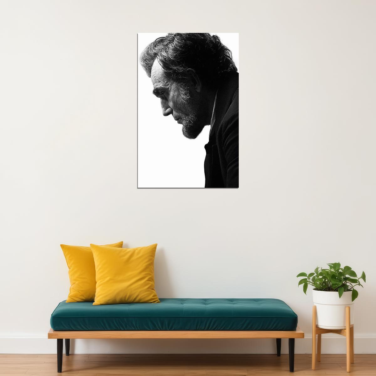 Abraham Lincoln Poster 16th U.s. President Wall Art Historical Figure Print
