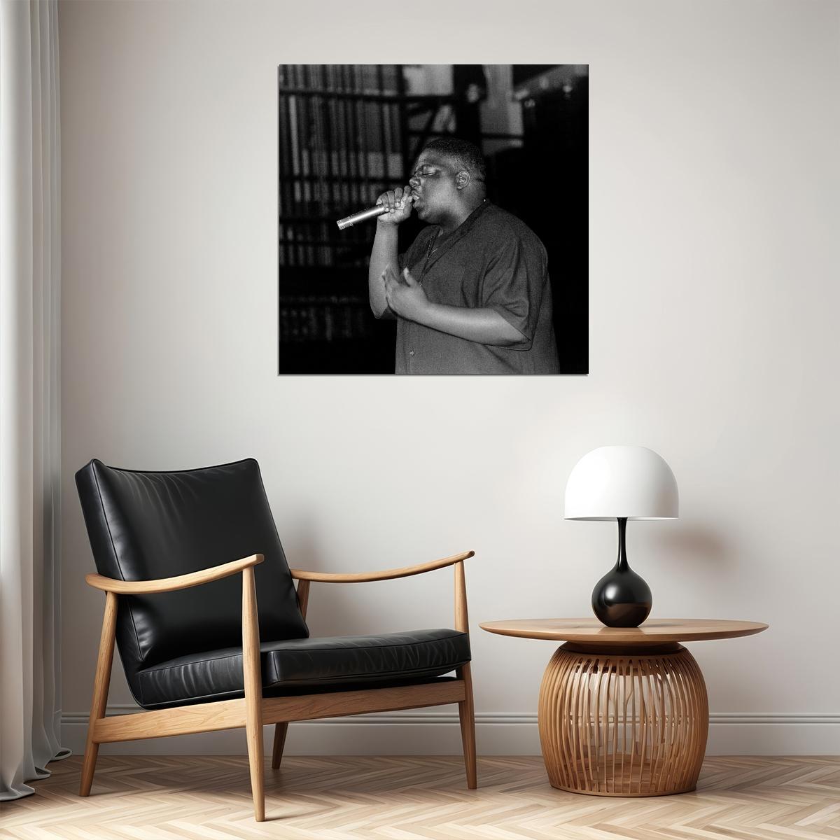 The Notorious B.i.g. Rap Music Poster Iconic Hip Hop Artist Print - xonomax
