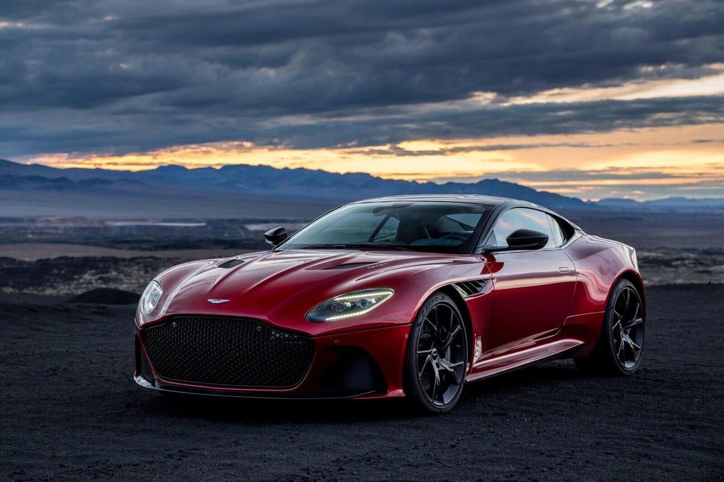 Aston Martin Poster Luxury Sports Car Wall Art Supercar Print - xonomax