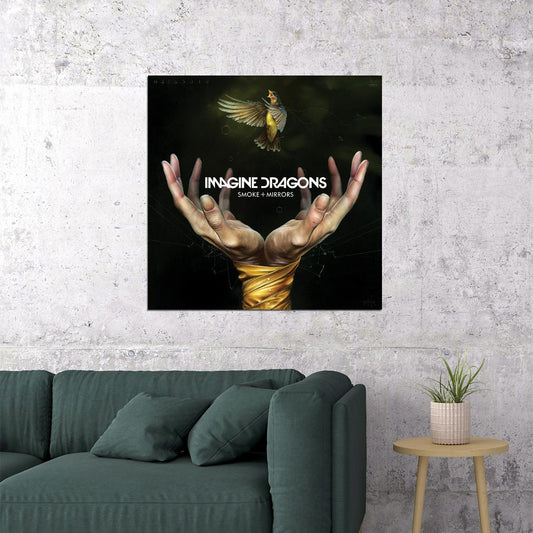 Imagine Dragons Smoke + Mirrors Album Cover Art Rock Music Poster Band Music Print - xonomax